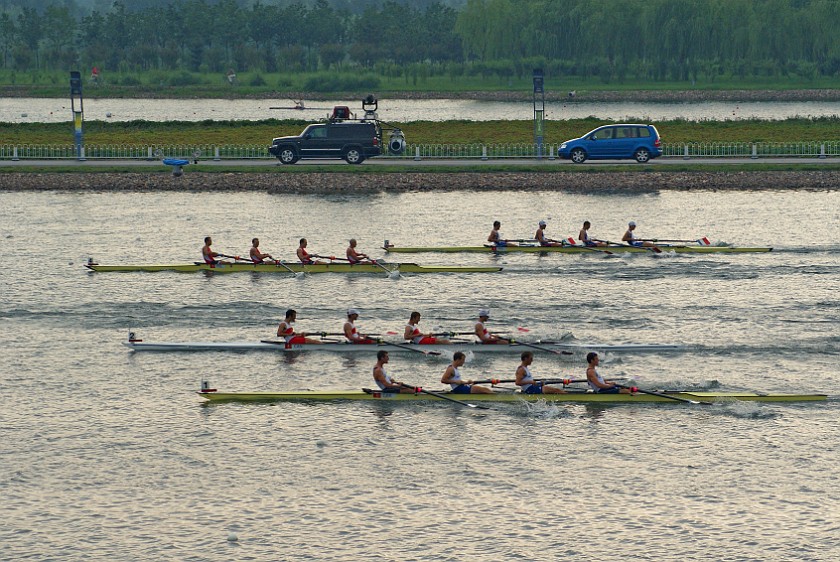 Rowing Finals. Men's lightweight double sculls final. Beijing. .