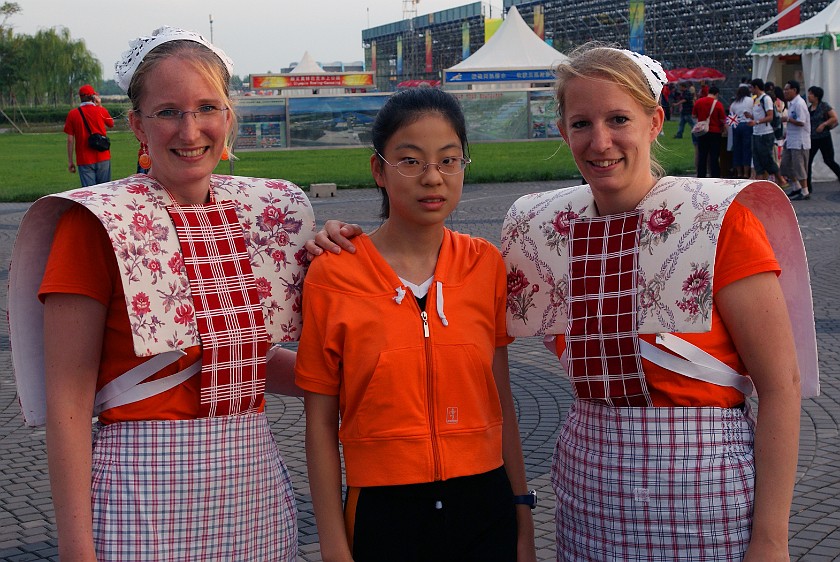 Rowing Finals. Dutch fans. Beijing. .