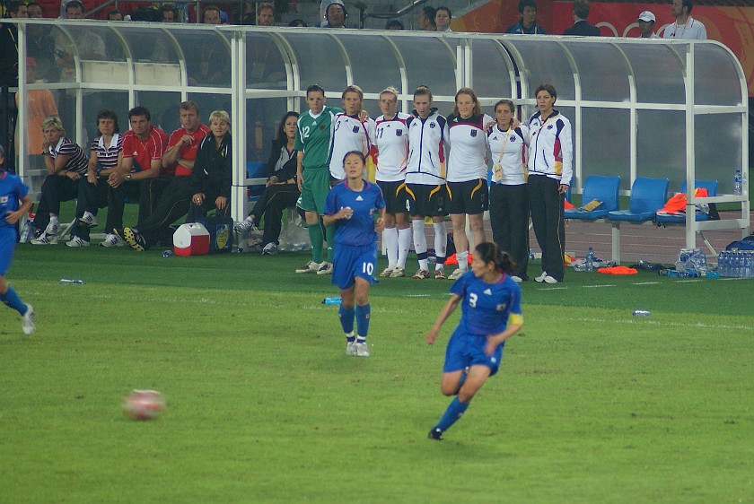 Women's Football Bronze Match Germany vs Japan. Match. Beijing. .