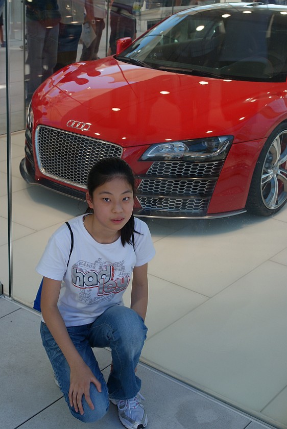 Olympic Green at Daytime. Volkswagen pavilion. Beijing. .