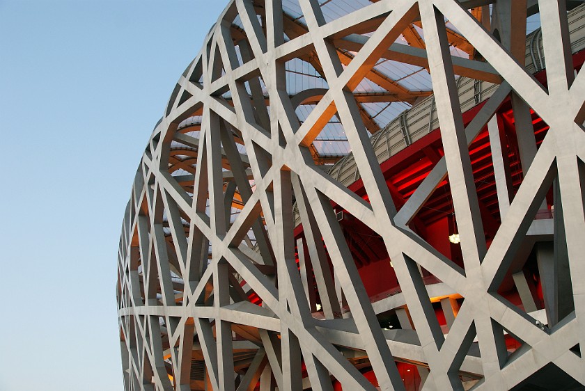 Olympic Green at Daytime. National Stadium. Beijing. .