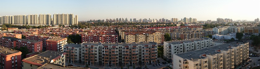 Parents Home in Fengtai. Daytime view towards south. Beijing. .