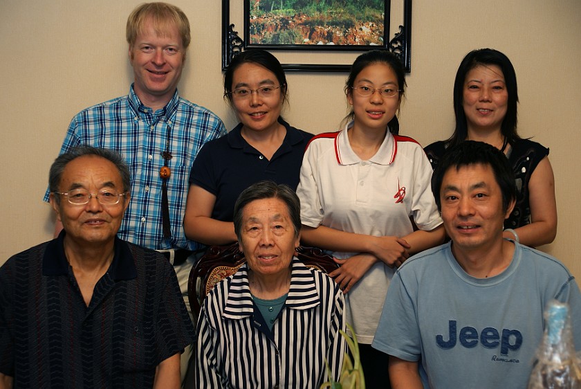 Parents Home in Fengtai. Family dinner. Beijing. .