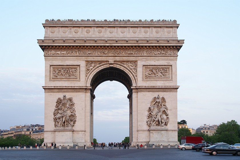 Arc de Triomphe. Arc de Triomphe. Paris. .