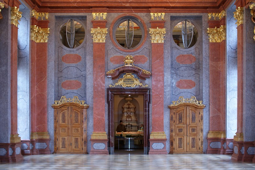 Stift Melk. Marble Hall. Melk. .