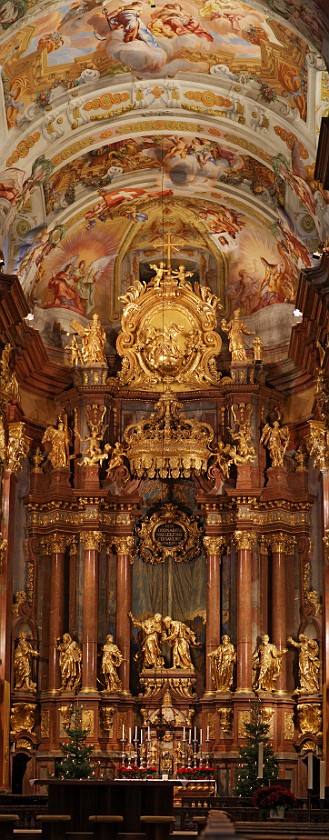 Stift Melk. Monastery Church High Altar. Melk. .