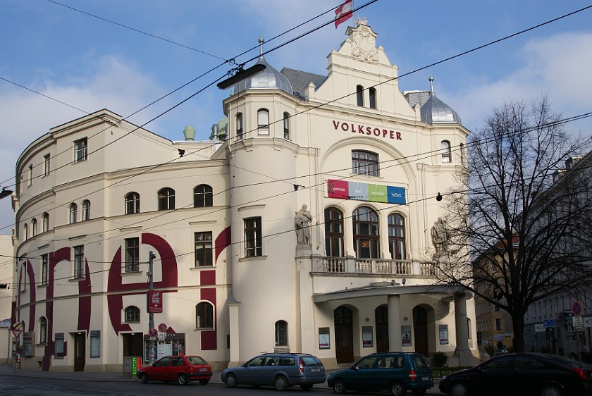 Vienna Inner City. Volksoper. Vienna. .