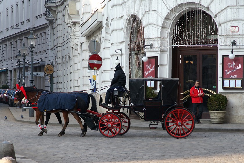 Vienna Inner City. Fiaker. Vienna. .