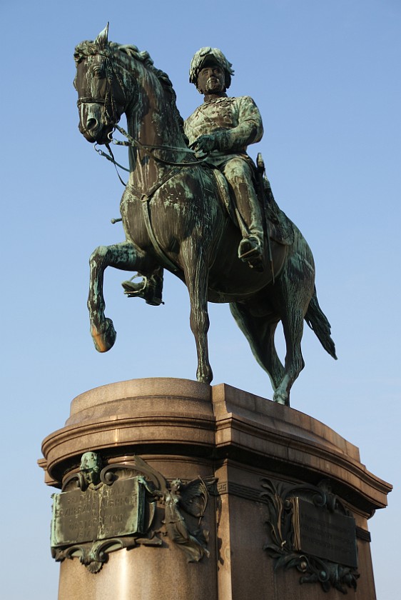 Vienna Inner City. Archduke Albrecht Monument. Vienna. .