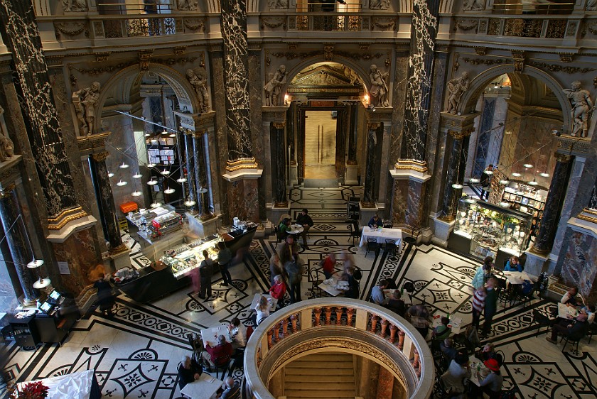 Museum of Fine Arts. Central Inner Court. Vienna. .