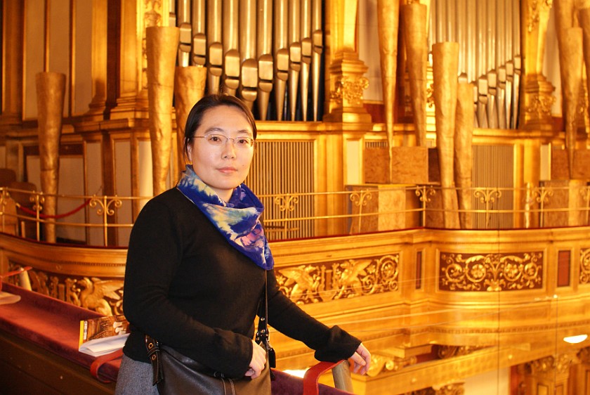 Musikverein. Organ. Vienna. .