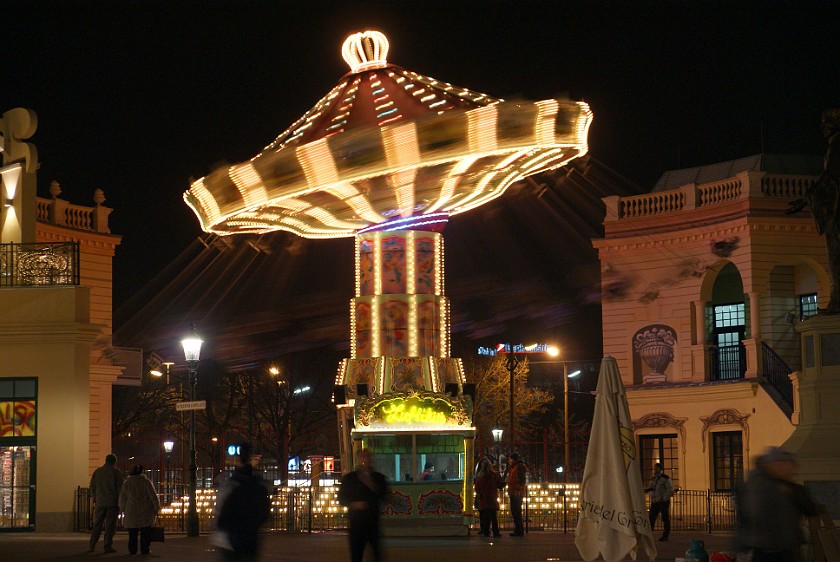 Prater. Wave-Breaker Carousel. Vienna. .