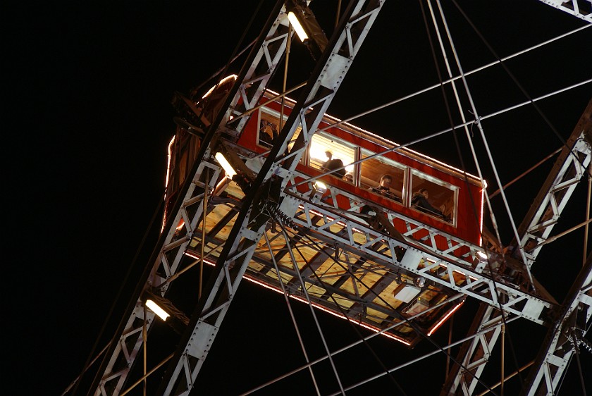 Prater. Giant Ferris Wheel. Vienna. .