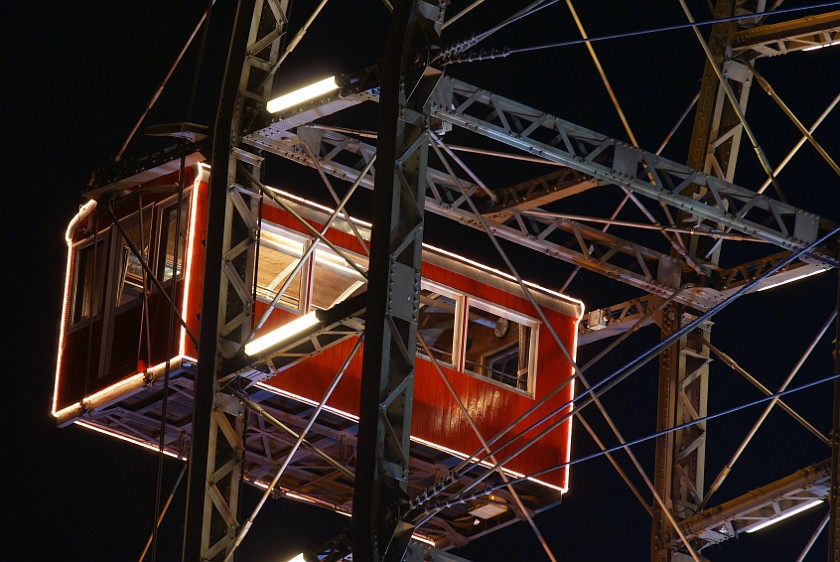 Prater. Giant Ferris Wheel. Vienna. .