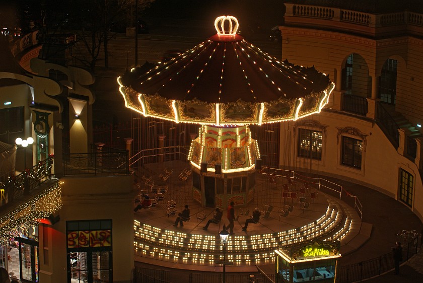 Prater. Wave-Breaker Carousel. Vienna. .