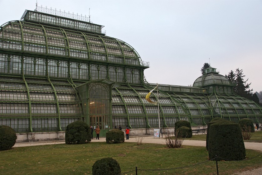 Schönbrunn Palace. Palm House. Vienna. .