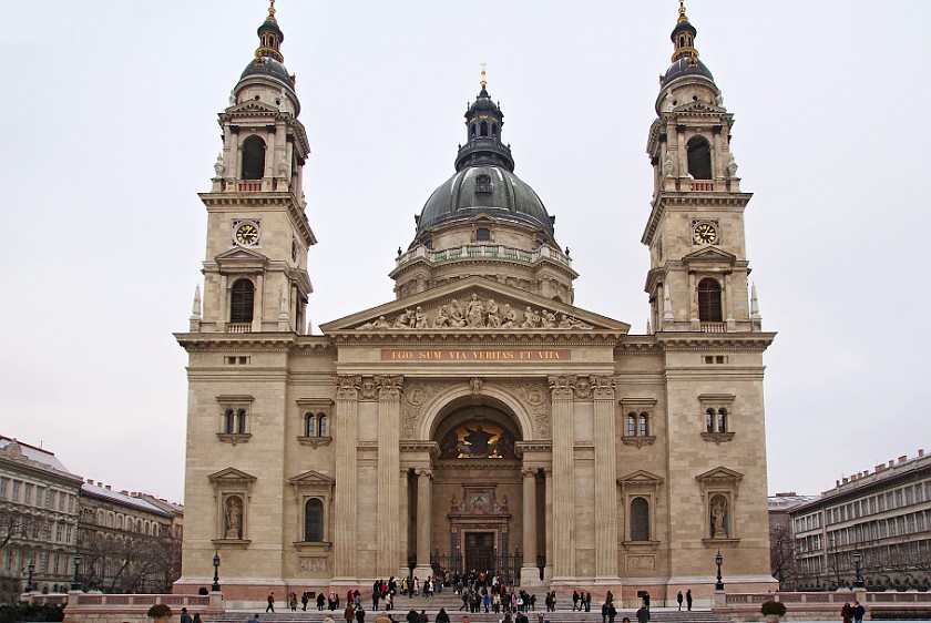 Budapest and the Danube. St. Stephen's Basilica. Budapest. .