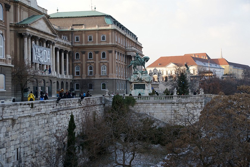 Southern Castle Hill. Castle Palace. Budapest. .