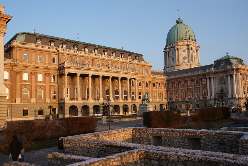 Southern Castle Hill. Castle Palace. Budapest. .