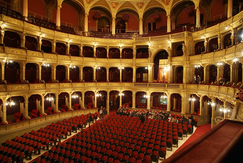 Budapest Opera House. Great Hall. Budapest. .