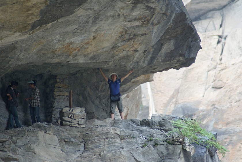 Daytrip to the Tiger Leaping Gorge. Path down to the middle rapids. Tiger Leaping Gorge. .