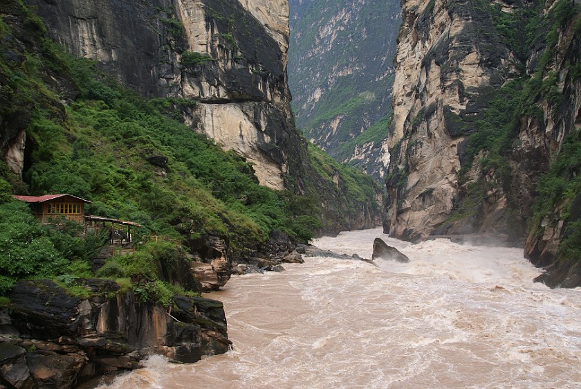 Daytrip to the Tiger Leaping Gorge. Middle rapids. Tiger Leaping Gorge. .