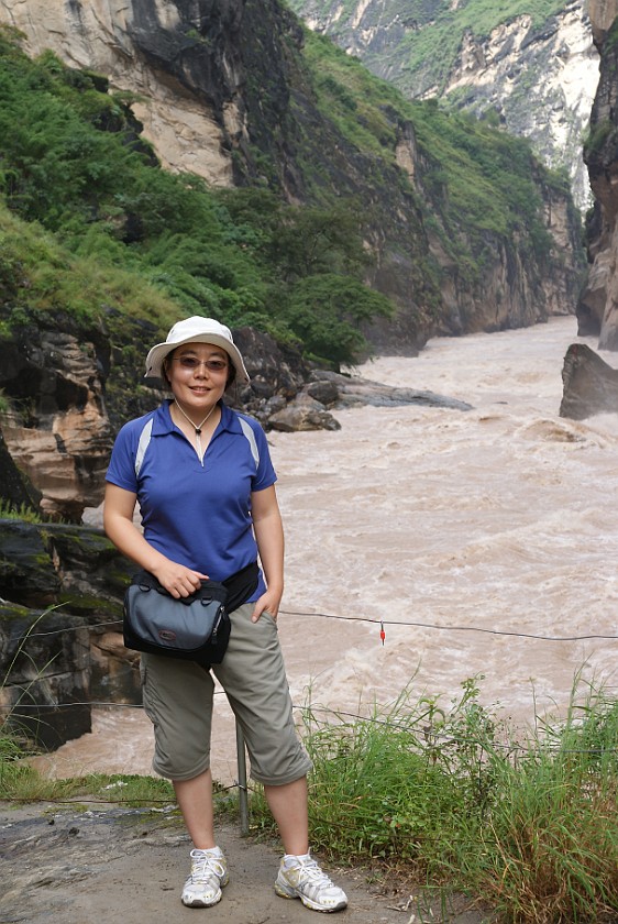 Daytrip to the Tiger Leaping Gorge. Middle rapids. Tiger Leaping Gorge. .