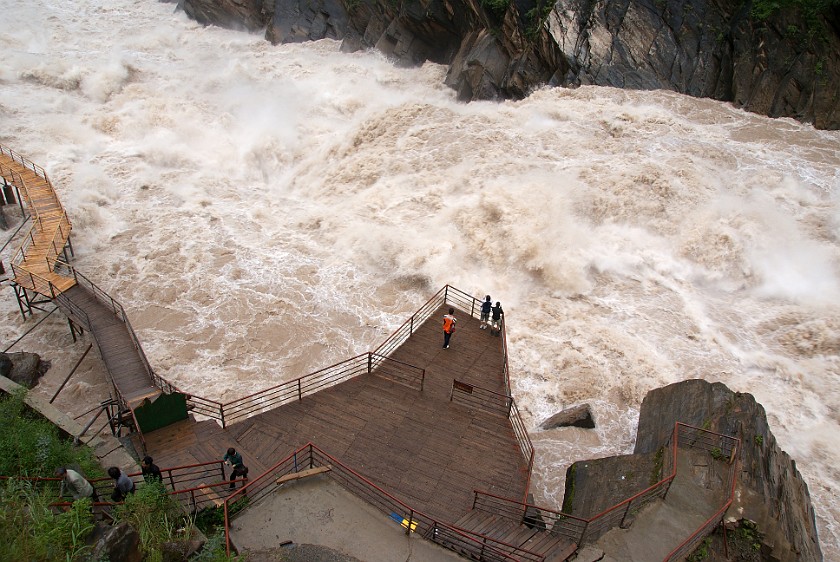 Daytrip to the Tiger Leaping Gorge. Upper rapids. Tiger Leaping Gorge. .