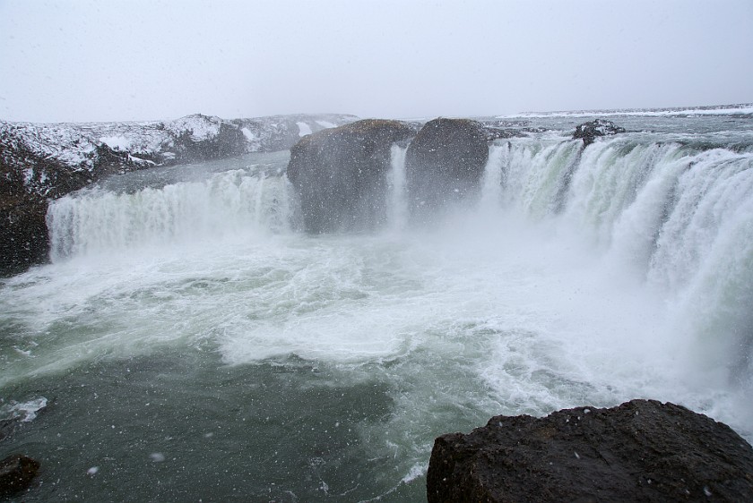 Goðafoss. Main falls. near Mývatn. .