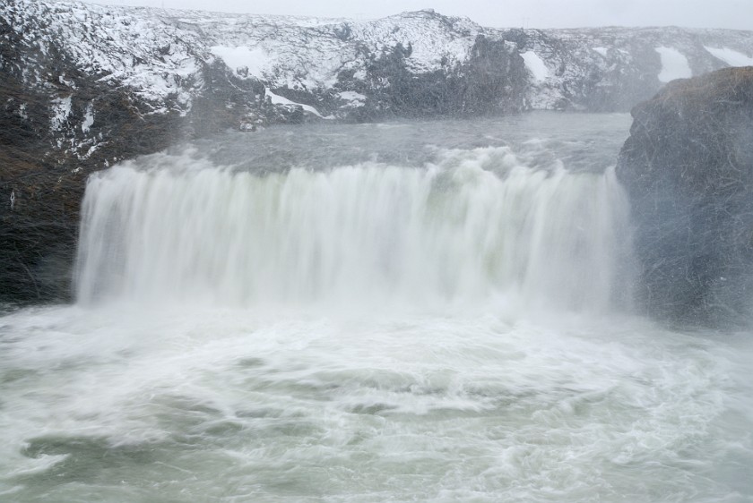 Goðafoss. Main falls. near Mývatn. .