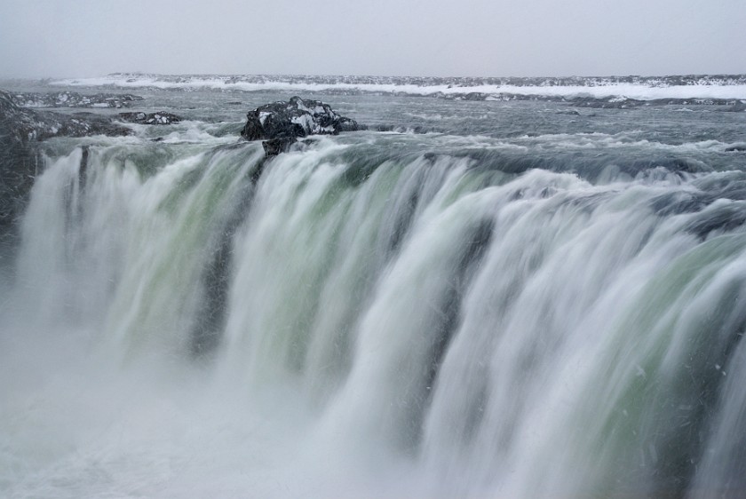 Goðafoss. Main falls. near Mývatn. .
