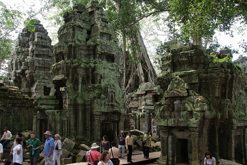 Ta Prohm. Central Sanctuary. near Siem Reap. .