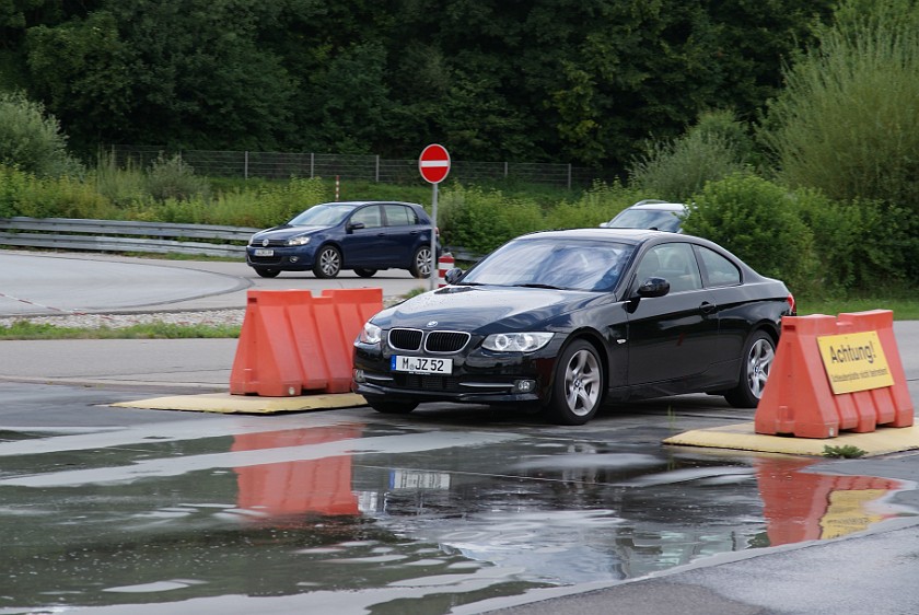 ADAC Driver Safety Training. Skid plate. Augsburg. .