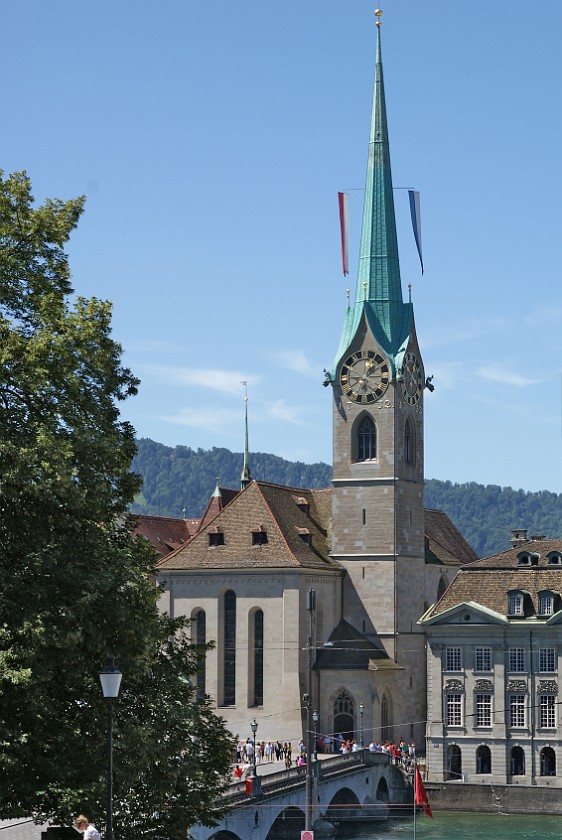 Zurich. Fraumünster Church. Zurich. .