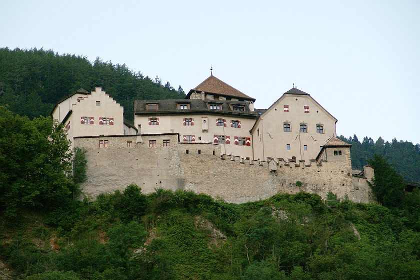 Lichtenstein. Castle Lichtenstein. Vaduz. .