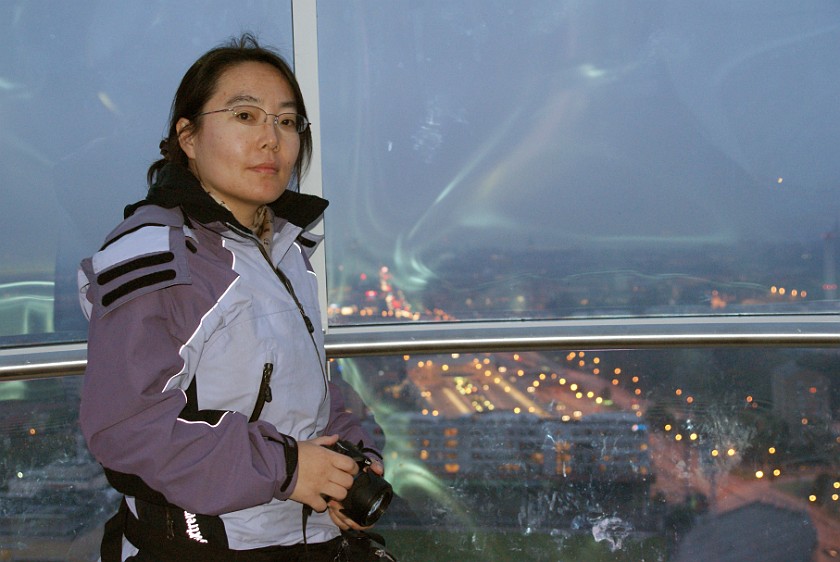 The City of Stockholm. View from SkyView at Ericsson Globe. Stockholm. .