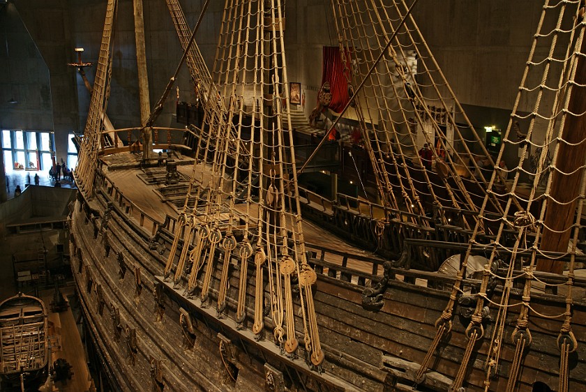 Vasa Museum. Center Deck. Stockholm. .