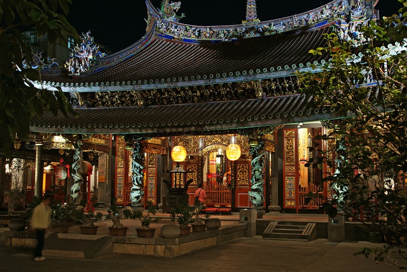 Baoan Temple. Main Altar Building. Taipei. .