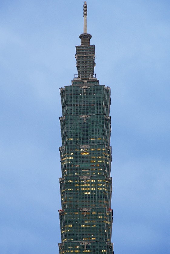 Taipei 101. Top of the Building. Taipei. .