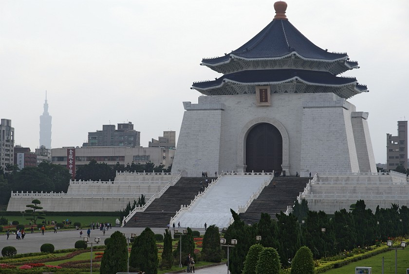 Chiang Kai-Shek Memorial Hall Plaza. Chiang Kai-Shek Memorial Hall. Taipei. .