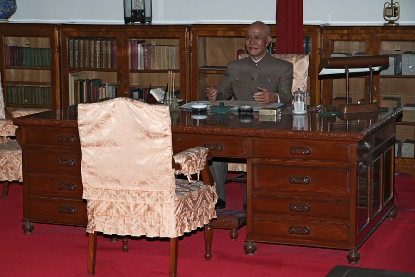 Inside Chiang Kai-Shek Memorial Hall. Chiang Kai-Shek's Working Room. Taipei. .