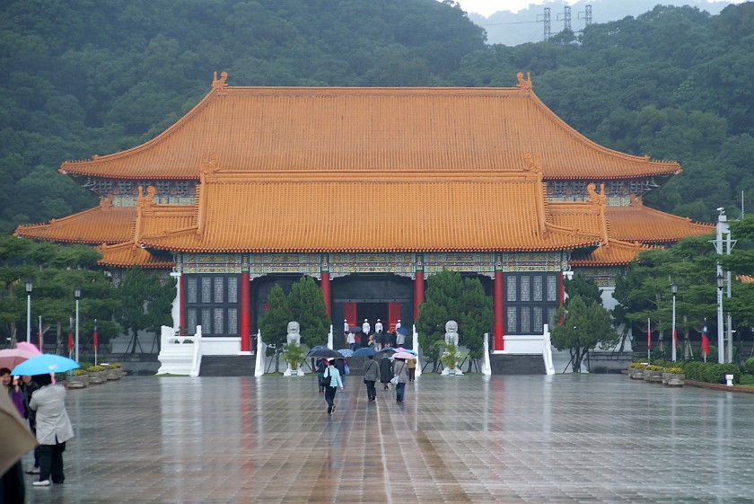 Martyrs' Shrine. Gate and Main Building. Taipei. .