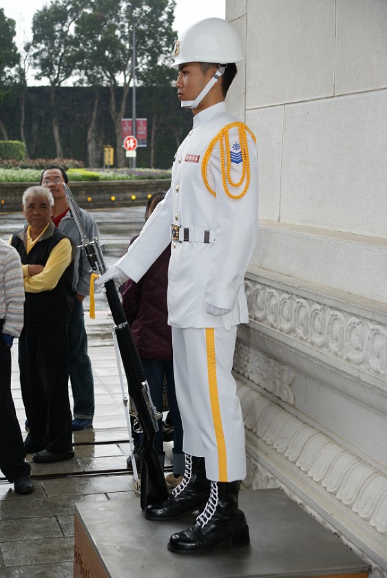 Martyrs' Shrine. Guard. Taipei. .