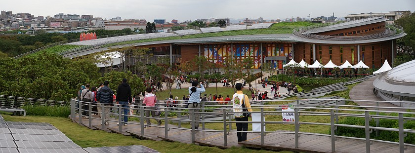 Taipei International Flora Exposition. Exhibition Building. Taipei. .