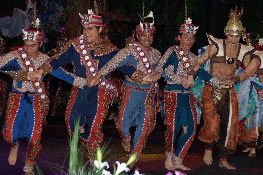 Taipei International Flora Exposition. Aboriginal Dance Performance. Taipei. .