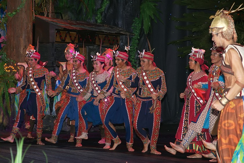 Taipei International Flora Exposition. Aboriginal Dance Performance. Taipei. .