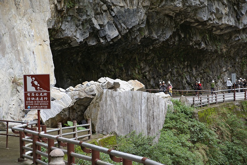 Taroko National Park. Tunnel of Nine Turn Trails. Taroko National Park. .