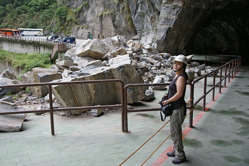 Taroko National Park. Tunnel of Nine Turn Trails. Taroko National Park. .