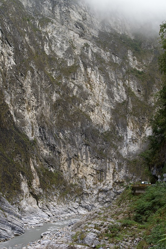 Taroko National Park. Liwu River at Swallow Grotto Trail. Taroko National Park. .