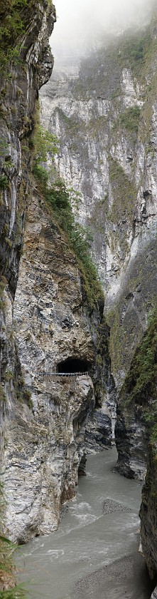 Taroko National Park. Liwu River at Swallow Grotto Trail. Taroko National Park. .